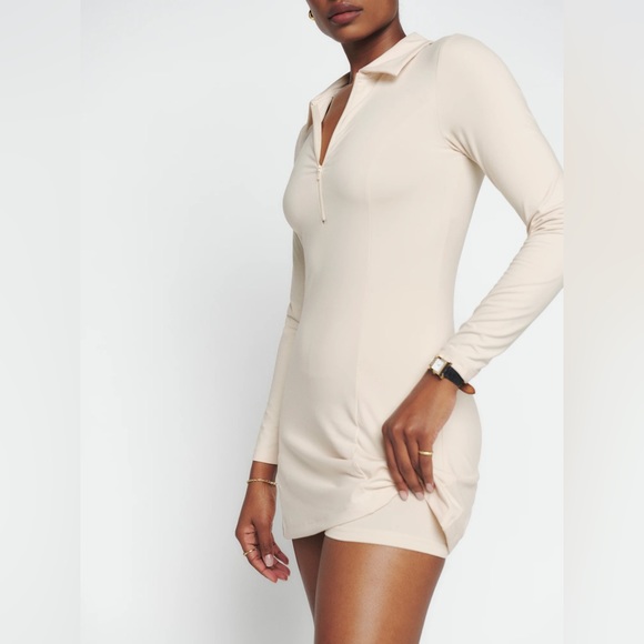 Reformation Desirae Eco Stretch dress. Nwot. - Picture 5 of 6